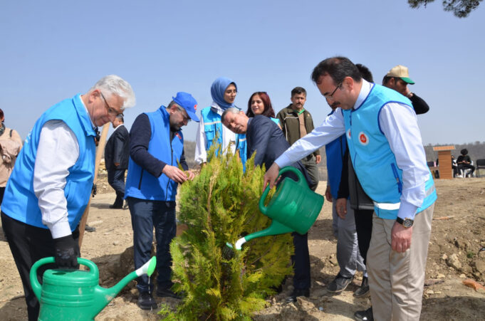 DİTİB Hatıra Ormanı’nda 250 bin fidan toprakla buluşuyor