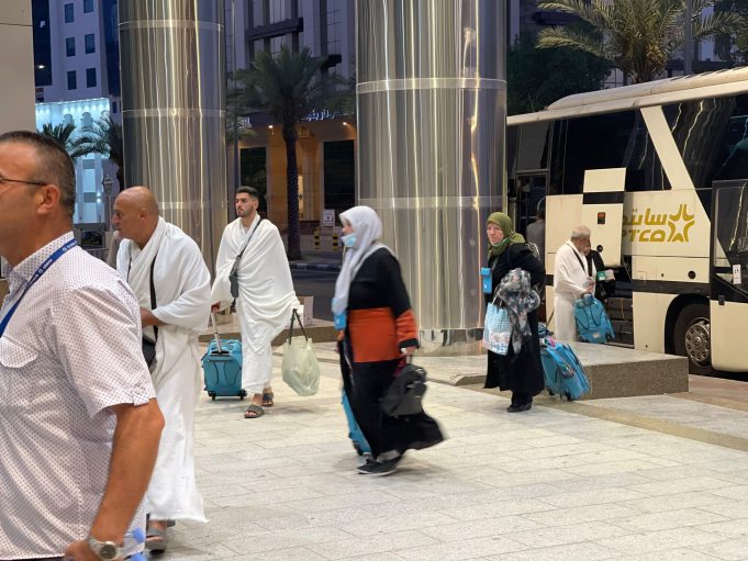 Almanya’dan ilk hac kafilesi Mekke’ye ulaştı