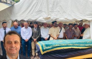 Cenaze nakil görevlisi dualarla son yolculuğuna uğurlandı