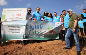 DİTİB bölge birlikleri yanan ormanlık alanı yeşertmek için 50 bin fidanla destek oldu