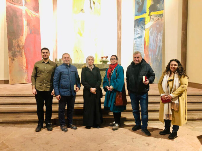 DİTİB camisinden kiliseye geçmiş olsun ziyareti