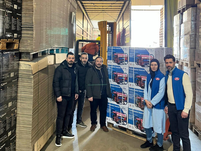 DİTİB’den deprem bölgesine 900 jeneratör