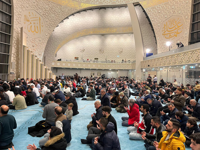 Miraç Kandili’nde depremzedeler için dua edildi