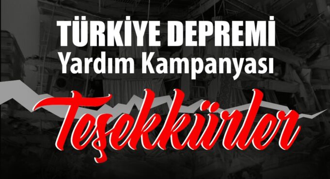 DİTİB’in açtığı Türkiye Depremi Yardım Kampanyası 12 saatte 2,5 milyon Euro’ya ulaştı
