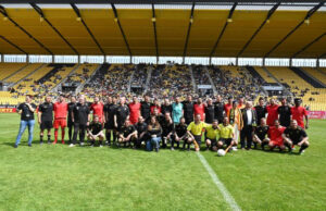 Hatay’da okul yapımı için dostluk maçı düzenlendi