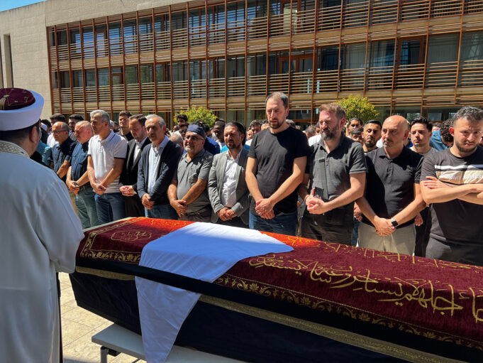 DİTİB-ZSU personeli Eyüp Yılmaz’ın eşi son yolculuğuna uğurlandı