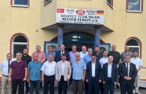 Hürth DİTİB başkanı Şeref Turna için veda programı