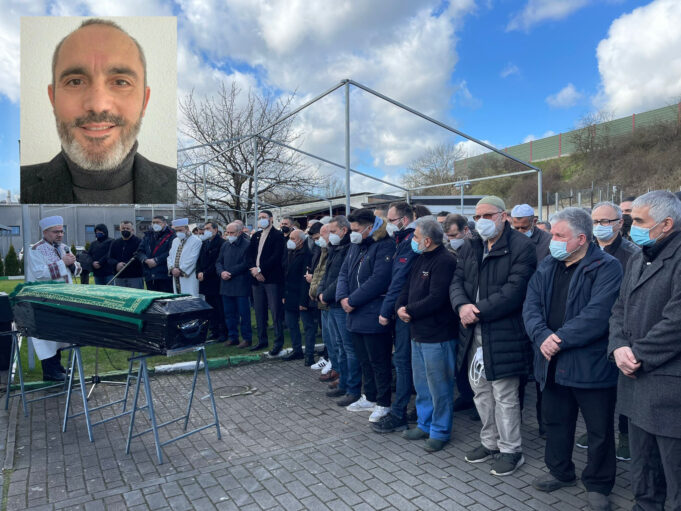 DİTİB Eyalet Birliği Sekreteri Osman Emrem son yolculuğuna dualarla uğurlandı