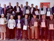 DİTİB camisine 30 yılı aşkın hizmet edenler iftar sofrasında buluştu