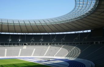 Köln-Rhein-Ruhr Olimpiyat yarışında Münih’in hemen arkasında Almanya'nın Olimpiyat adaylığı için sembolik stadyum görüntüsü