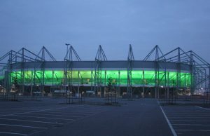 Gladbach’da kriz büyüyor: Alexander Blessin yeni teknik direktör oldu Mönchengladbach'daki Borussia-Park stadyumu