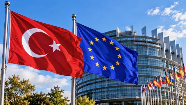 Türkiye Avrupa ilişkileri Türkiye ve Avrupa ilişkilerini temsil eden görsel
