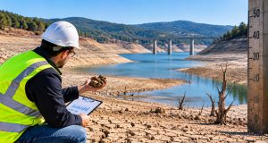 Avrupa’nın büyük nehirlerinde 30 yılın en düşük yaz akışı: Ticaret ve enerji etkileniyor Kuraklık ve su kaynaklarının korunmasını temsil eden haber görseli.