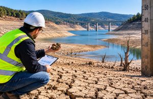 Avrupa’nın büyük nehirlerinde 30 yılın en düşük yaz akışı: Ticaret ve enerji etkileniyor Kuraklık ve su kaynaklarının korunmasını temsil eden haber görseli.